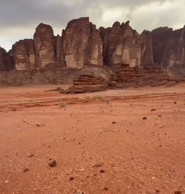 Вкусный обед в пустыне