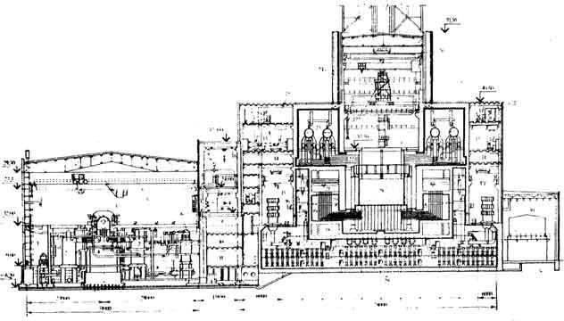 Чертежи чернобыльской атомной электростанции