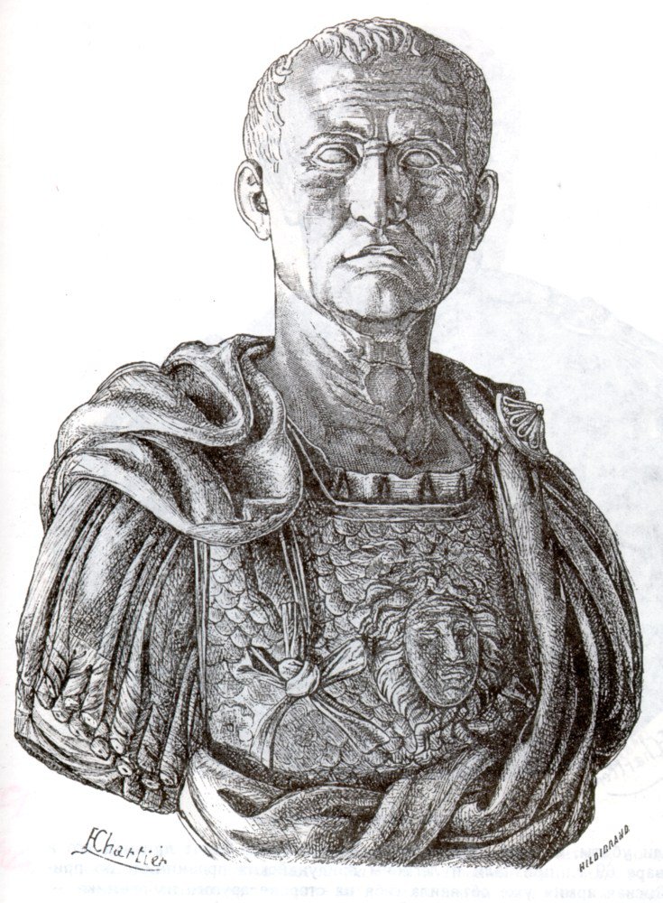 Римский полководец рисунок