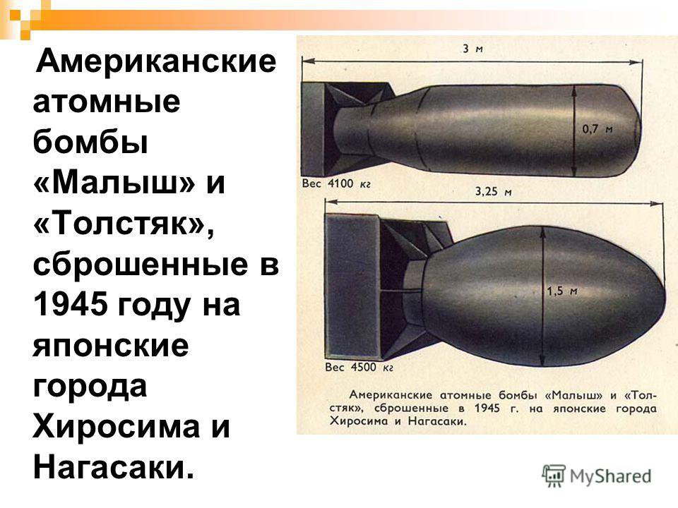 Как называется атомный. Ядерная бомба малыш и Толстяк. Атомная бомба толстечек и малыш. Первая атомная бомба США Толстяк и малыш. Строение ядерной бомбы Толстяк.